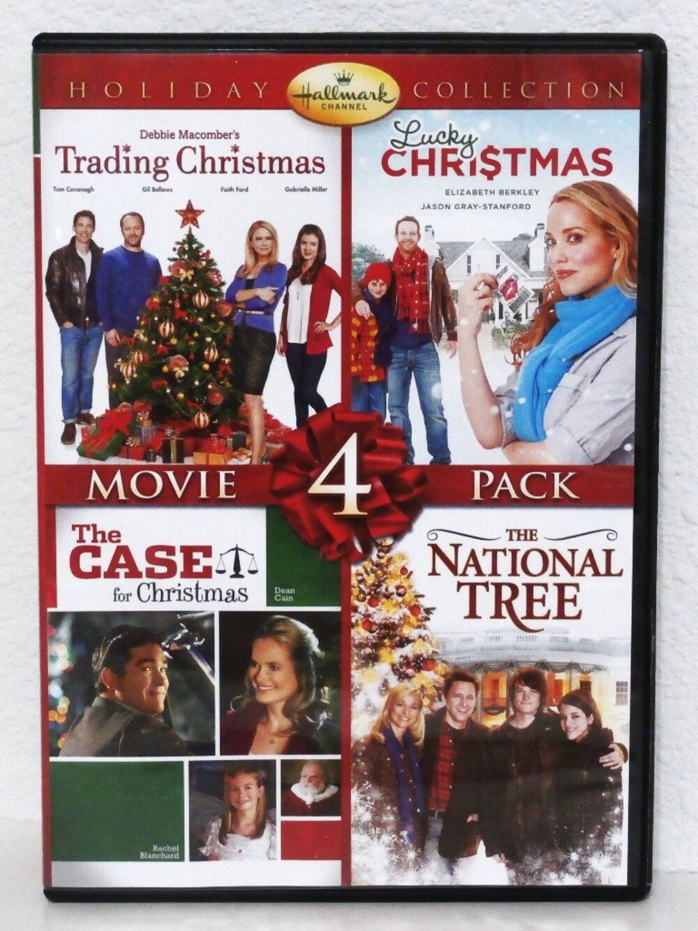 HALLMARK Holiday Collection DVD TRADING CHRISTMAS/LUCKY CHRISTMAS/THE CASE for C